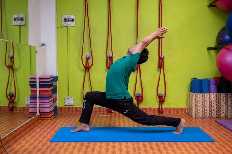 Manish Tomar  yoga teacher